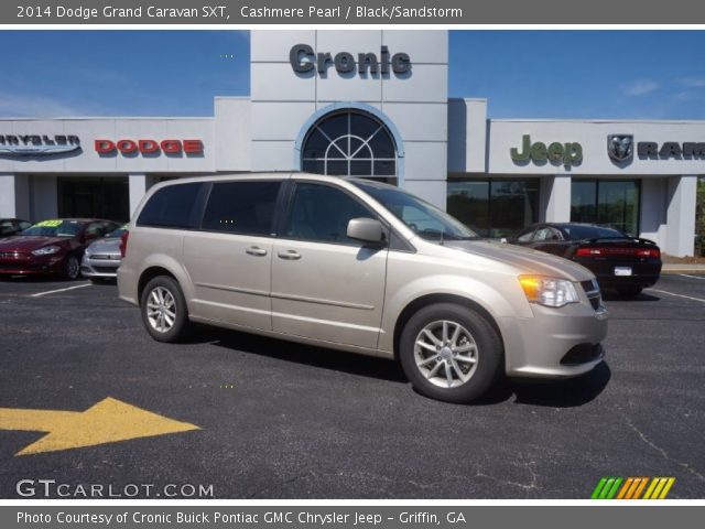 2014 Dodge Grand Caravan SXT in Cashmere Pearl