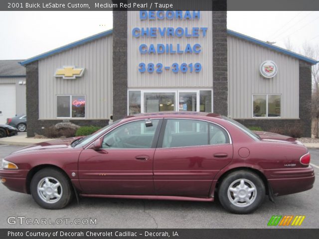2001 Buick LeSabre Custom in Medium Red Pearl