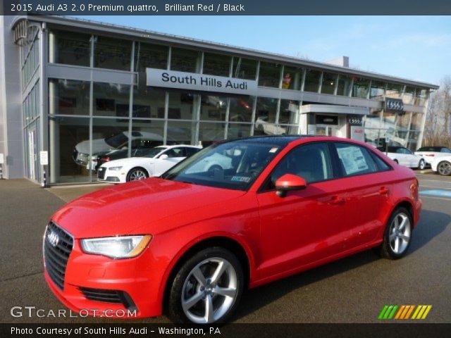 2015 Audi A3 2.0 Premium quattro in Brilliant Red