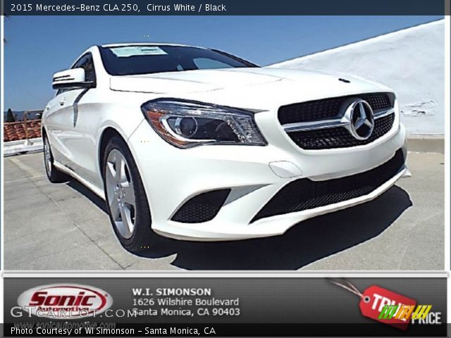 2015 Mercedes-Benz CLA 250 in Cirrus White