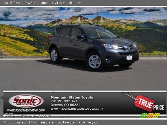 2015 Toyota RAV4 LE in Magnetic Gray Metallic