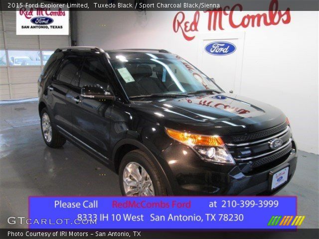 2015 Ford Explorer Limited in Tuxedo Black