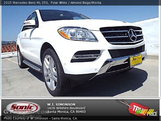 2015 Mercedes-Benz ML 350 in Polar White