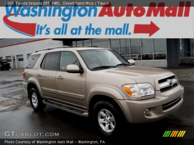 2005 Toyota Sequoia SR5 4WD in Desert Sand Mica