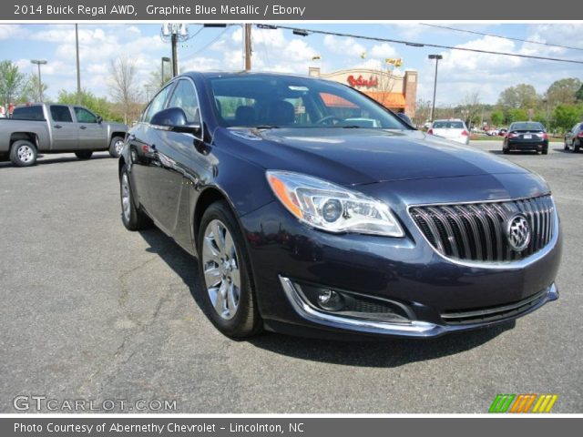 2014 Buick Regal AWD in Graphite Blue Metallic