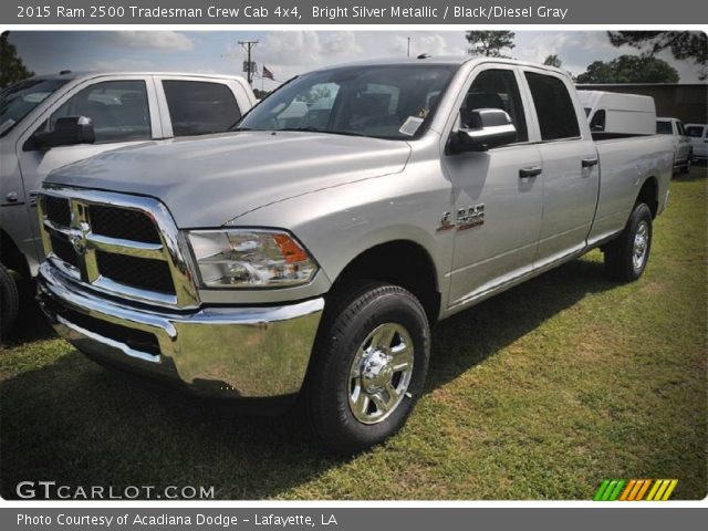 2015 Ram 2500 Tradesman Crew Cab 4x4 in Bright Silver Metallic