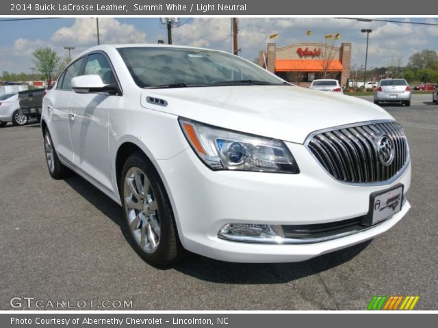 2014 Buick LaCrosse Leather in Summit White