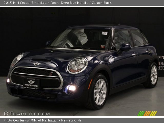 2015 Mini Cooper S Hardtop 4 Door in Deep Blue Metallic