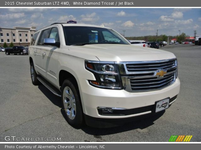 2015 Chevrolet Suburban LTZ 4WD in White Diamond Tricoat