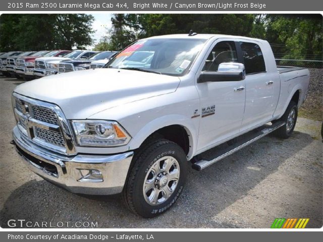 2015 Ram 2500 Laramie Mega Cab 4x4 in Bright White