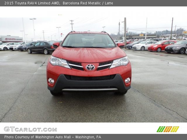 2015 Toyota RAV4 Limited AWD in Barcelona Red Metallic