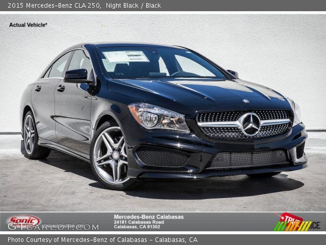 2015 Mercedes-Benz CLA 250 in Night Black