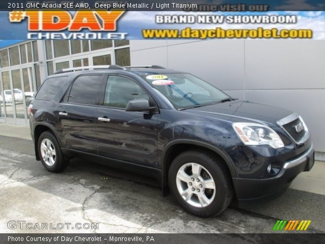 2011 GMC Acadia SLE AWD in Deep Blue Metallic