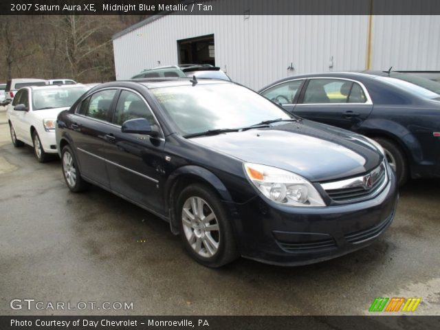 2007 Saturn Aura XE in Midnight Blue Metallic