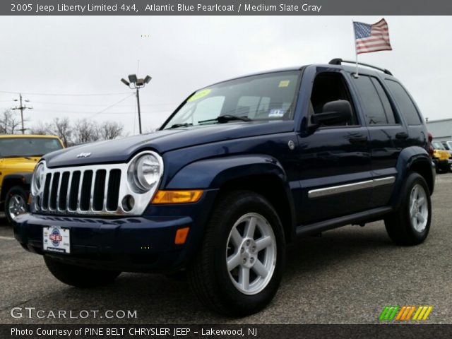 2005 Jeep Liberty Limited 4x4 in Atlantic Blue Pearlcoat