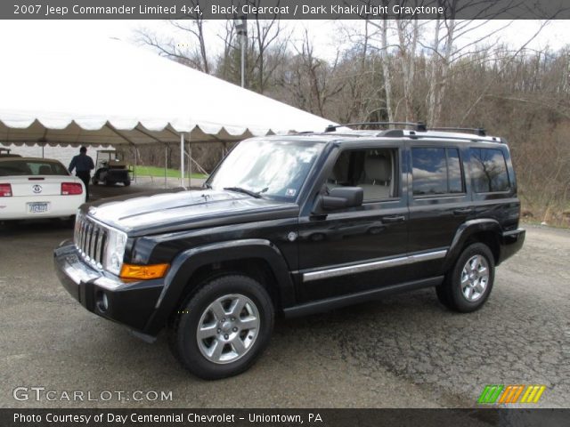 2007 Jeep Commander Limited 4x4 in Black Clearcoat