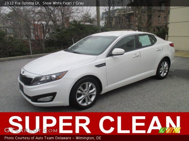 2012 Kia Optima LX in Snow White Pearl