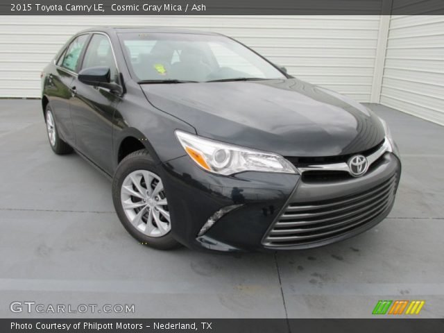 2015 Toyota Camry LE in Cosmic Gray Mica