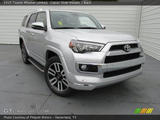2015 Toyota 4Runner Limited in Classic Silver Metallic