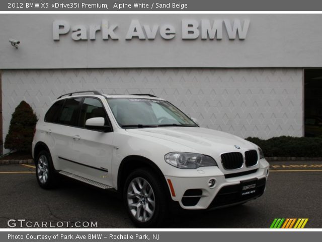 2012 BMW X5 xDrive35i Premium in Alpine White