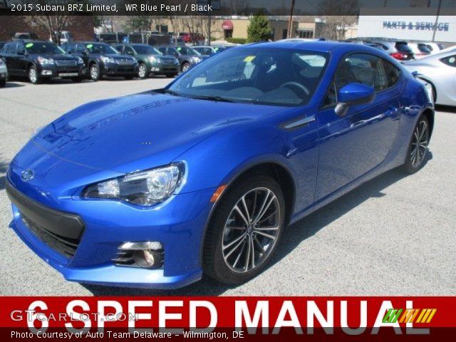 2015 Subaru BRZ Limited in WR Blue Pearl