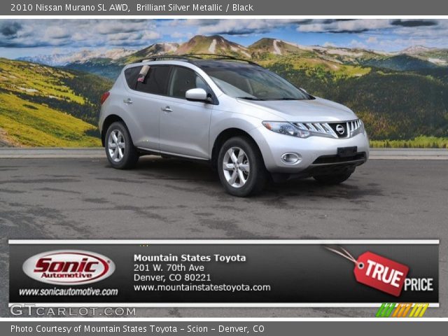 2010 Nissan Murano SL AWD in Brilliant Silver Metallic