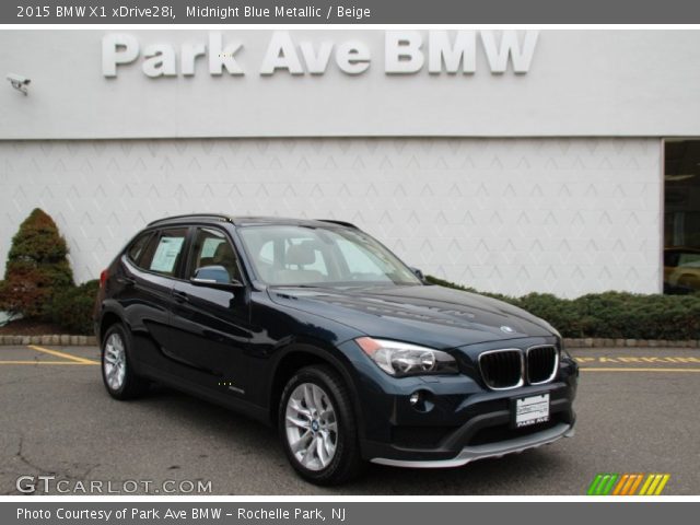 2015 BMW X1 xDrive28i in Midnight Blue Metallic