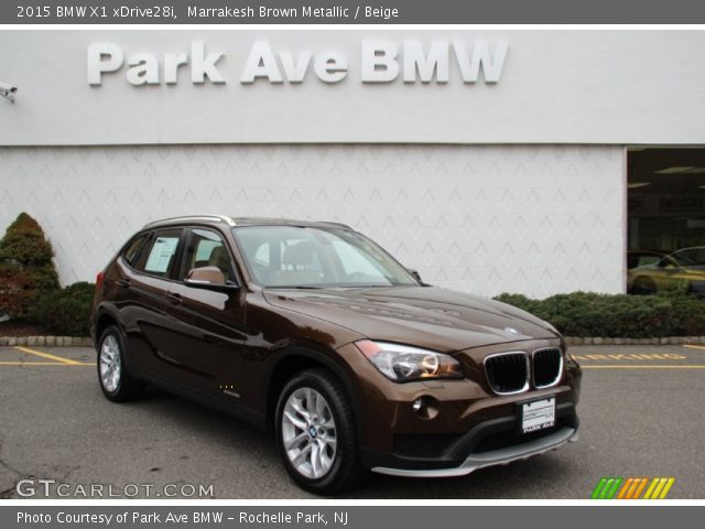2015 BMW X1 xDrive28i in Marrakesh Brown Metallic