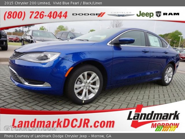 2015 Chrysler 200 Limited in Vivid Blue Pearl