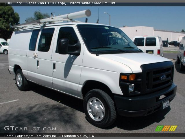 2008 Ford E Series Van E150 Cargo in Oxford White