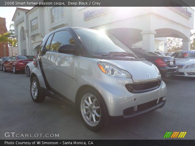 2008 Smart fortwo passion coupe in Deep Black