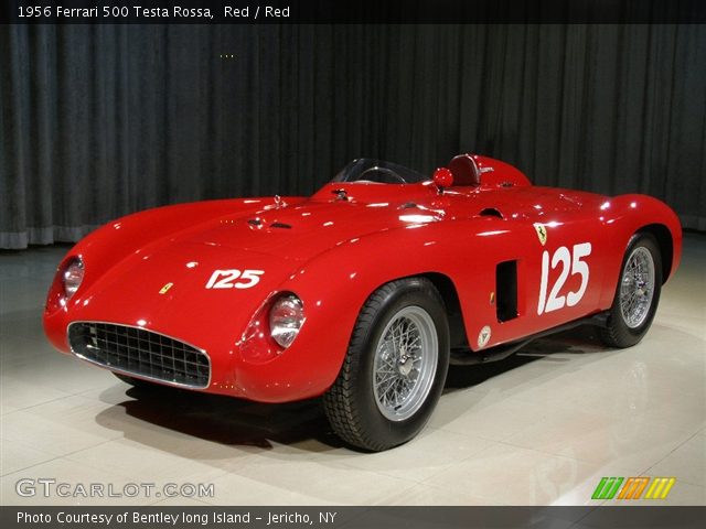 1956 Ferrari 500 Testa Rossa  in Red
