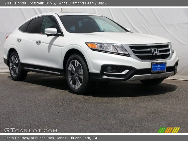 2015 Honda Crosstour EX V6 in White Diamond Pearl