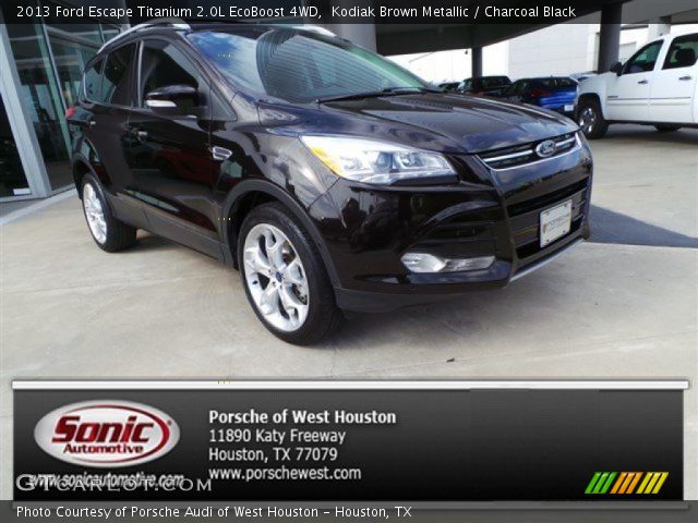 2013 Ford Escape Titanium 2.0L EcoBoost 4WD in Kodiak Brown Metallic