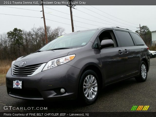2011 Toyota Sienna XLE in Predawn Gray Mica