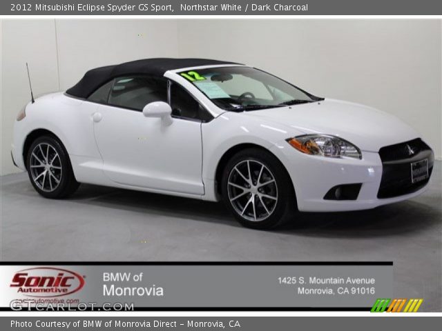 2012 Mitsubishi Eclipse Spyder GS Sport in Northstar White