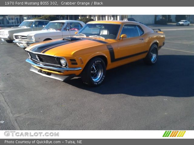 1970 Ford Mustang BOSS 302 in Grabber Orange