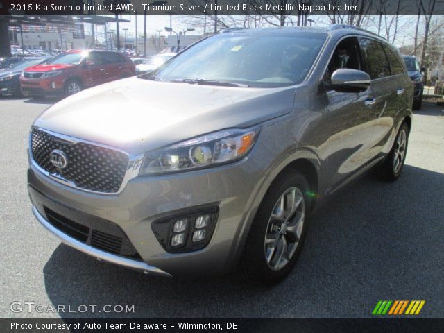 2016 Kia Sorento Limited AWD in Titanium Silver