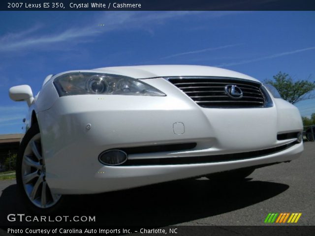2007 Lexus ES 350 in Crystal White