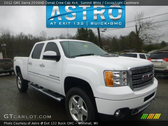 2012 GMC Sierra 2500HD Denali Crew Cab 4x4 in Summit White