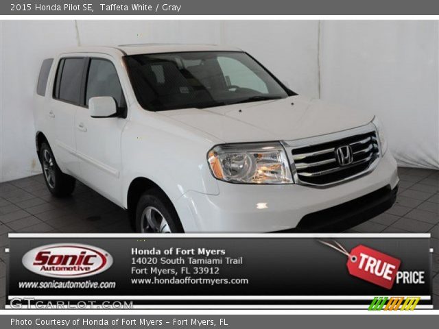 2015 Honda Pilot SE in Taffeta White