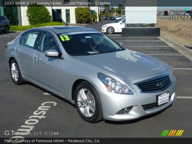 2013 Infiniti G 37 Journey Sedan in Liquid Platinum