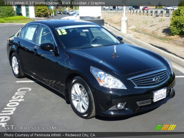 2013 Infiniti G 37 Journey Sedan in Black Obsidian