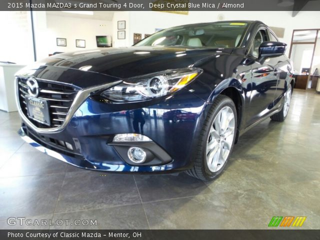 2015 Mazda MAZDA3 s Grand Touring 4 Door in Deep Crystal Blue Mica