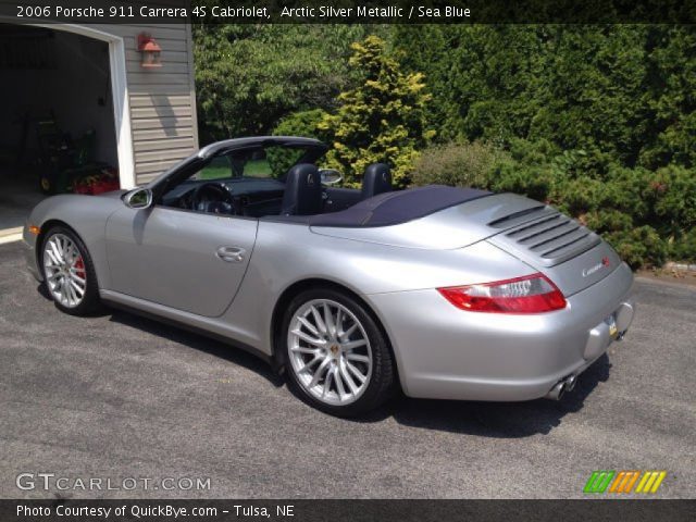 2006 Porsche 911 Carrera 4S Cabriolet in Arctic Silver Metallic