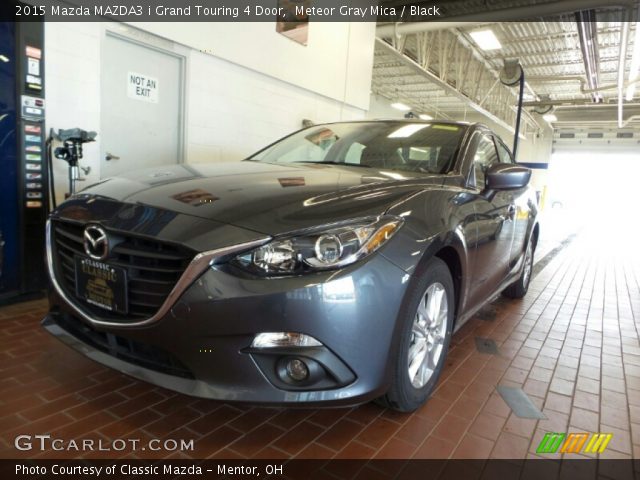 2015 Mazda MAZDA3 i Grand Touring 4 Door in Meteor Gray Mica