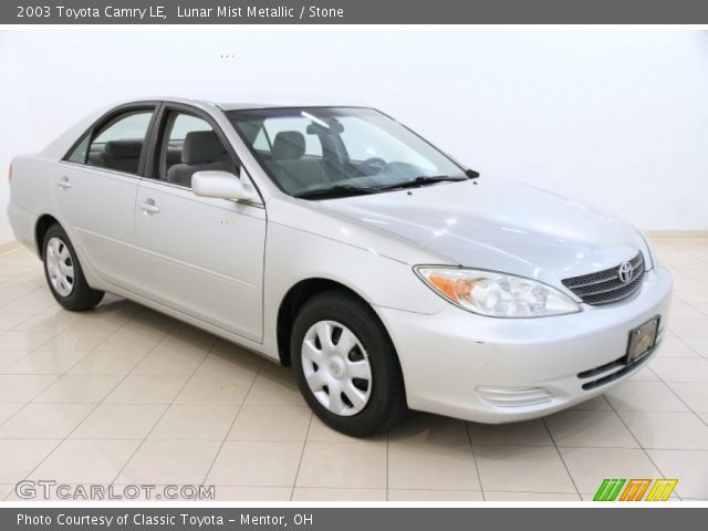 2003 Toyota Camry LE in Lunar Mist Metallic