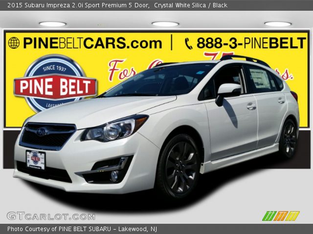 2015 Subaru Impreza 2.0i Sport Premium 5 Door in Crystal White Silica