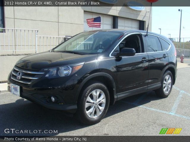 2012 Honda CR-V EX 4WD in Crystal Black Pearl