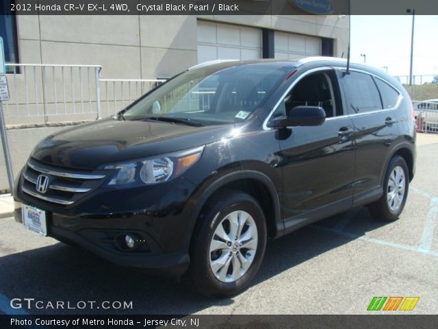 2012 Honda CR-V EX-L 4WD in Crystal Black Pearl